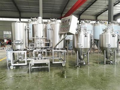 精酿啤酒设备一德式黑啤酿造技术培训和设备